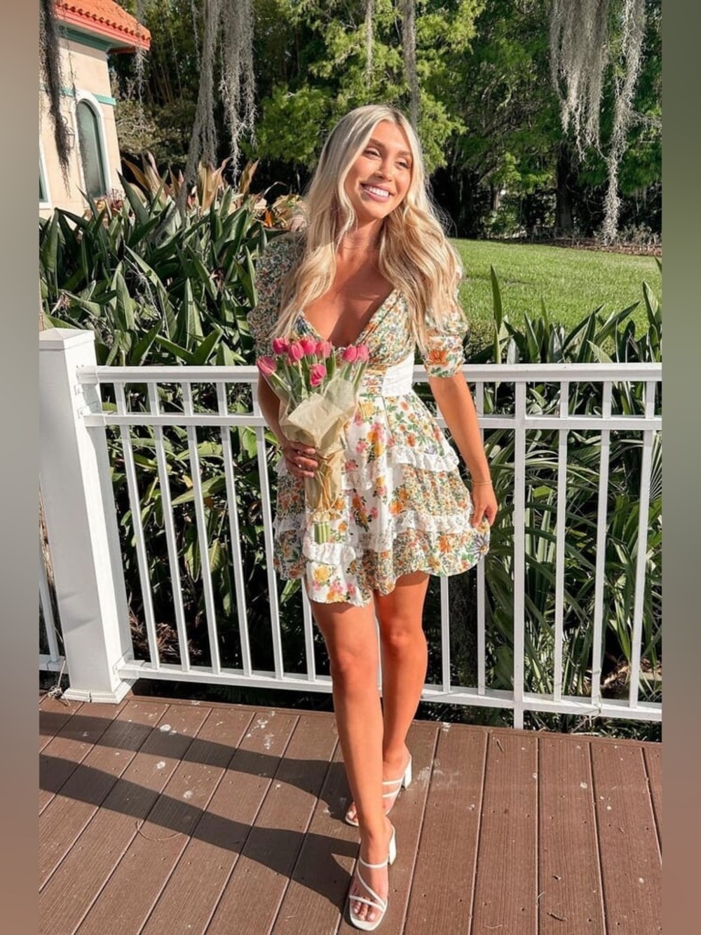 For love & lemons Roslyn mini dress